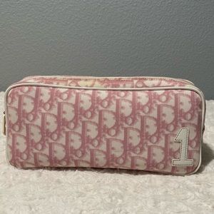 ‼️sold Christian Dior Trotter  Pouch Pink PVC